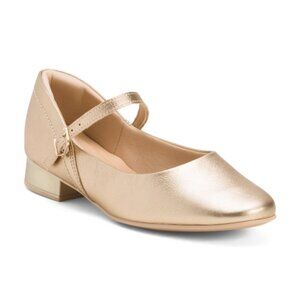 COMFORTFLEX Made In Brazil Leather Comfort Mary Jane Flats